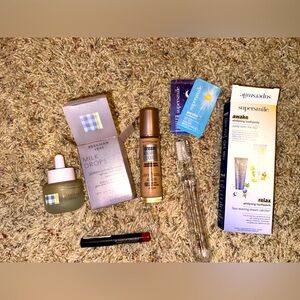 4 piece skincare makeup high end bundle set